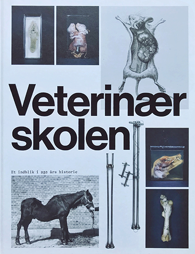 Omslag til bog om Veterinærskolen